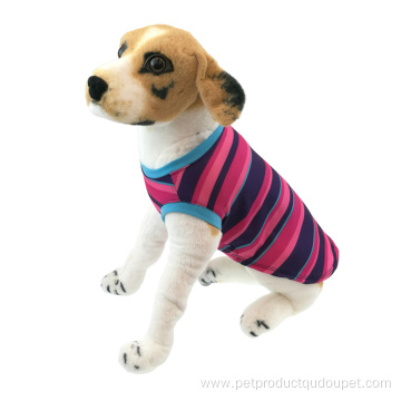 Falda de rayas Fresh Stretch para ropa para mascotas